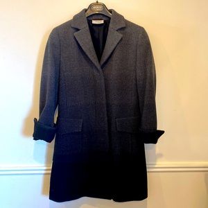 Akris Punto Ombré Wool Coat